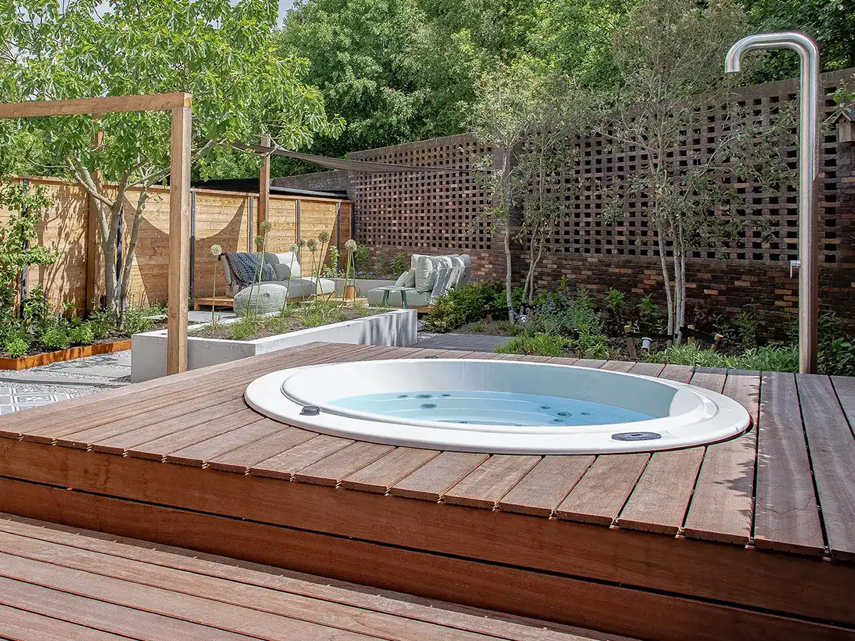 Luxueuze AquaVia spa voor thuisgebruik